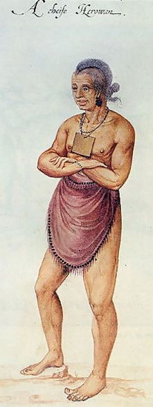 White - Indian chief or elder