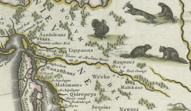 Hudson 1665 map