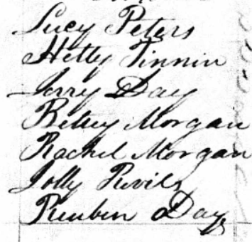 Orange Co NC 1830 census 2