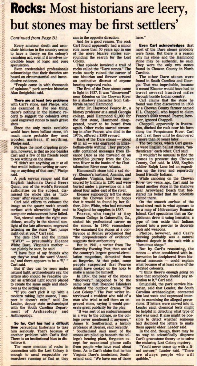 Dare Stones (2) George Carl, Jr