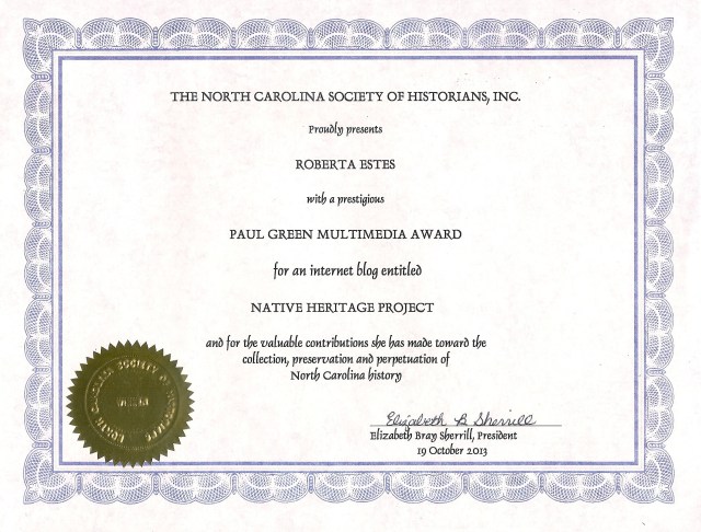 Native Heritage Proj 2