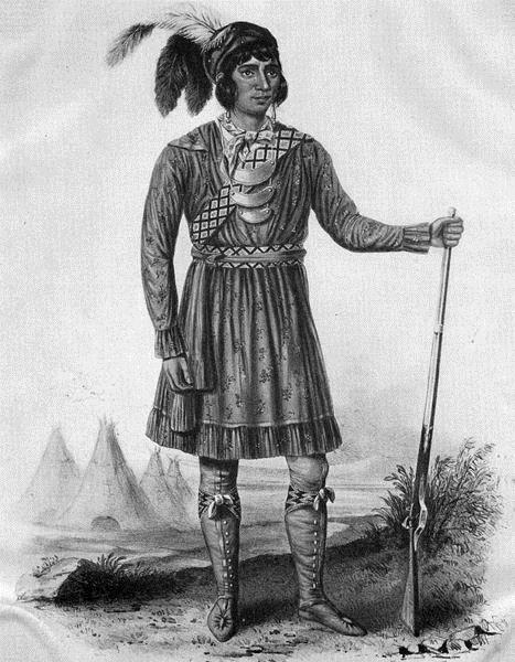 Osceola 1838 Lithograph